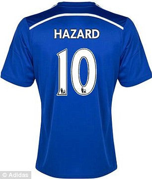 Jersey Eden Hazard